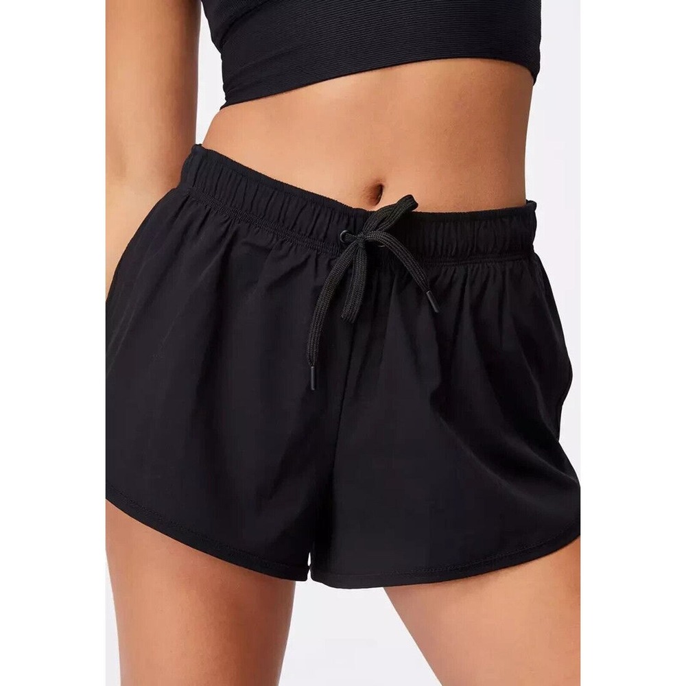 Cotton On Curve Women's Lifestyle Move Jogger Short Black Grey Plus Size 16  NWT